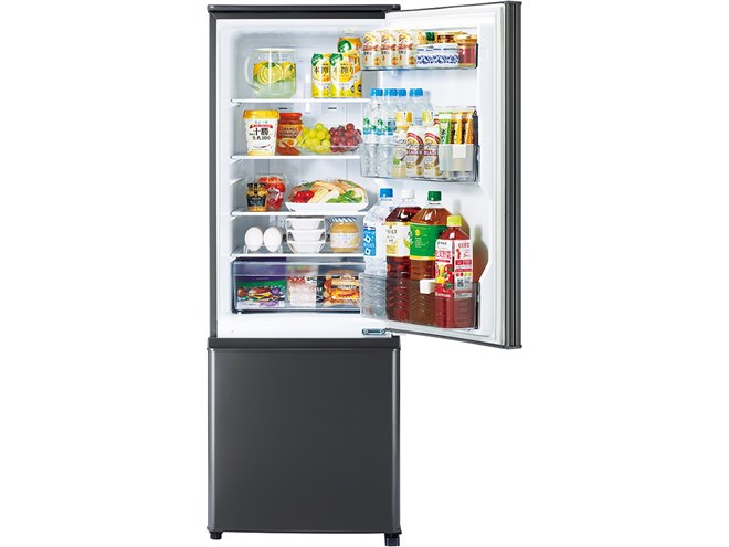 三菱電機、チューブスタンド搭載の2ドアコンパクト冷蔵庫「Pシリーズ