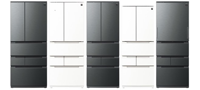 シャープ、奥行63cmの薄型冷凍冷蔵庫「Fit63シリーズ」5機種を発売