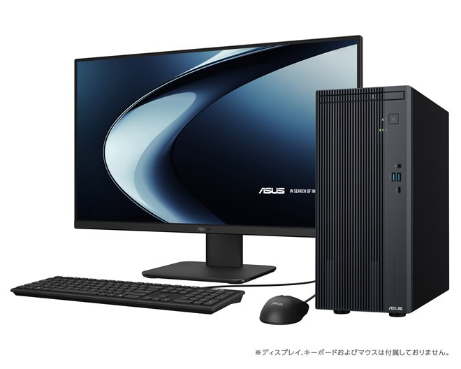 ASUS、静音性が高いミニタワー型デスクトップPC「V500 Mini Tower