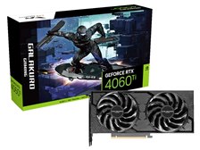 玄人志向 GALAKURO GAMING GG-RTX4060Ti-E8GB/OC/DF2 [PCIExp 8GB