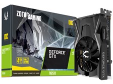 ZOTAC ZOTAC GAMING GeForce GTX 1650 OC ZT-T16500F-10L [PCIExp 4GB
