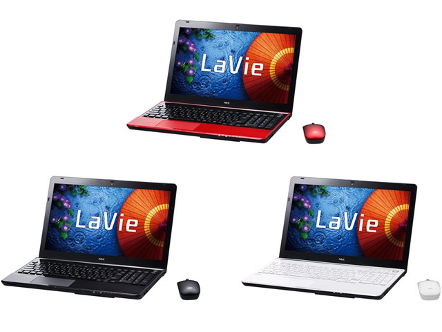 LaVie S LS150/MSR PC-LS150MSR [ルミナスレッド]の製品画像 - 価格.com