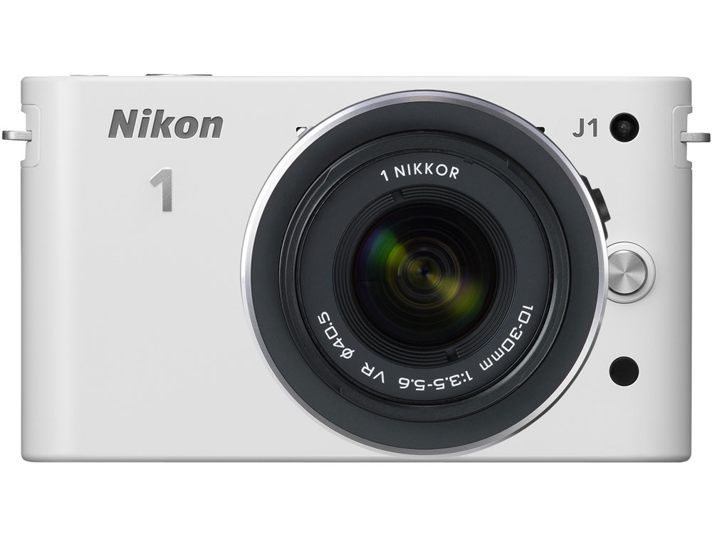 ニコン Nikon 1 J1 標準ズームレンズキット [シルバー] 価格比較