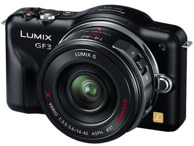 パナソニック LUMIX DMC-GF3X-K 電動ズームレンズキット [エスプリ