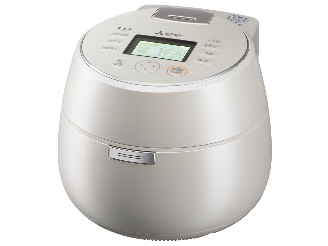 三菱電機 本炭釜 KAMADO NJ-AWA10-W [白真珠] 価格比較 - 価格.com