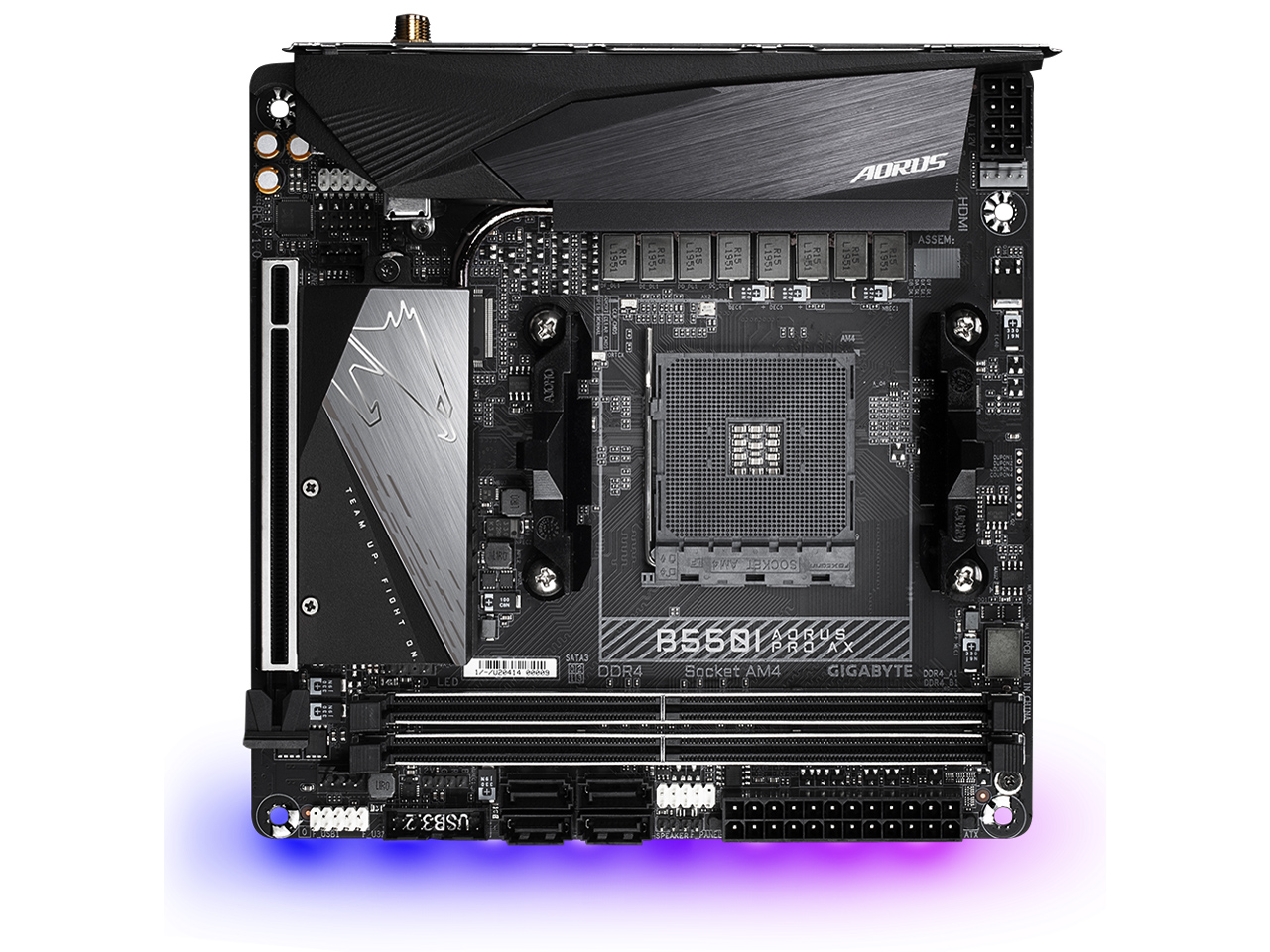 GIGABYTE B550I AORUS PRO AX [Rev.1.0] 価格比較 - 価格.com