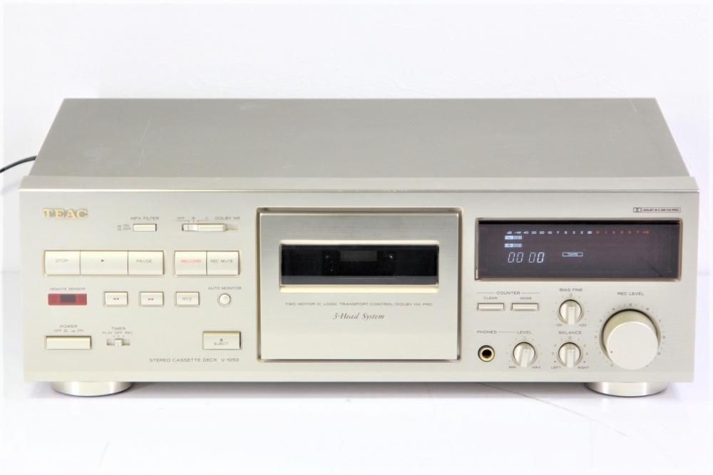 V-1050 N｜TEAC カセットデッキ ゴールド ｜中古品｜修理販売