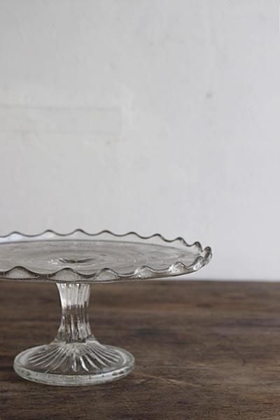 Englandガラスコンポート - アンティーク・古道具・暮らしの雑貨店