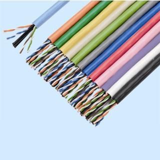 冨士電線 TPCC6 0.5×4P LG ハイパーコイルカテゴリー6ケーブル 4対 0.5