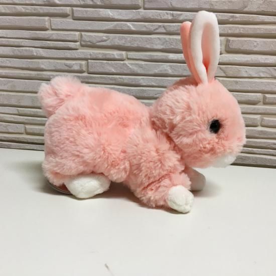 うさぎのマロン レッキス（ピンク） - ぬいぐるみメーカーTAKE OFFの