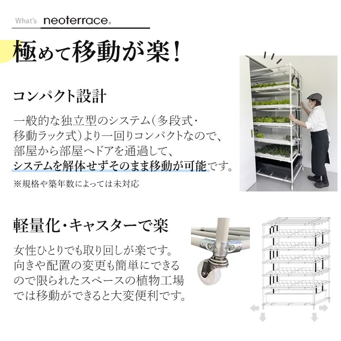 LED 屋内用 水耕栽培システム DIY ネオテラス - 水耕栽培専門店エコゲリラ