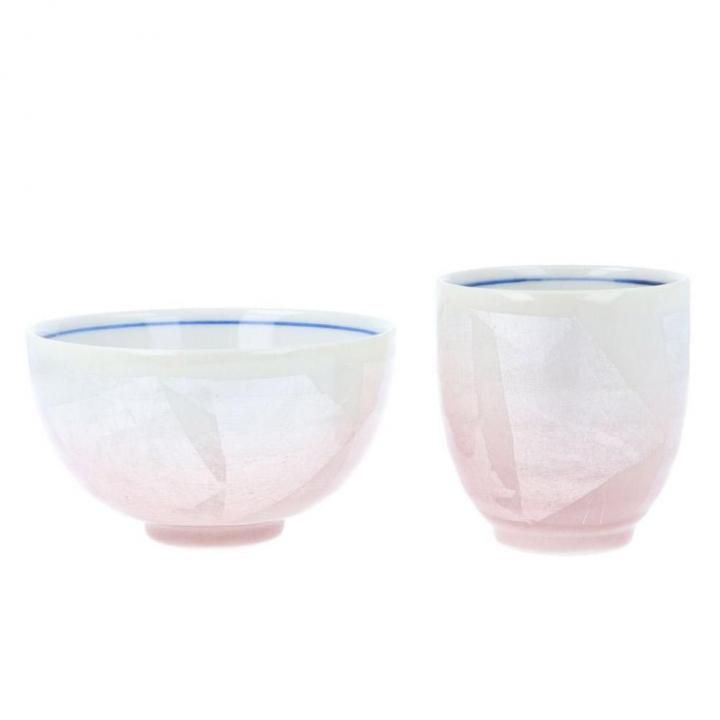 選べるセット】茶碗・湯呑セット 銀彩/宗秀窯