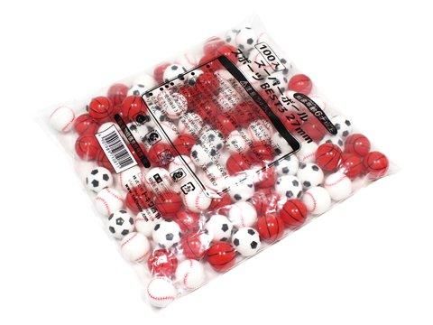 スーパーボールスポーツBEST3 27mm｜おもちゃ・縁日玩具