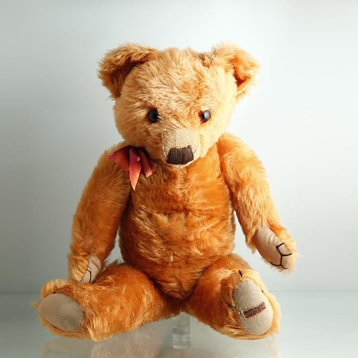 フランスアンティーク はちみつ色のテディベア フランスアンティーク