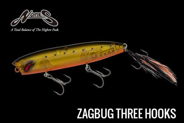 ノリーズ/ザグバグ スリーフック - HONEYSPOT