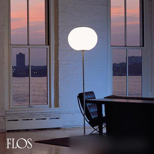 GLO-BALL F3 グローボールF3（シルバー）フロアスタンド ｜ FLOS