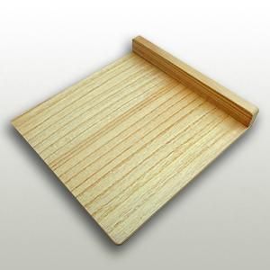 蕎麦打ち道具】 桐の本体と桐の立ちの小間板 巾200mm・奥210mm・高35mm