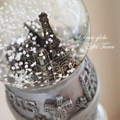 フランス エッフェル塔 スノードーム 【PARIS】 - フランス雑貨・輸入