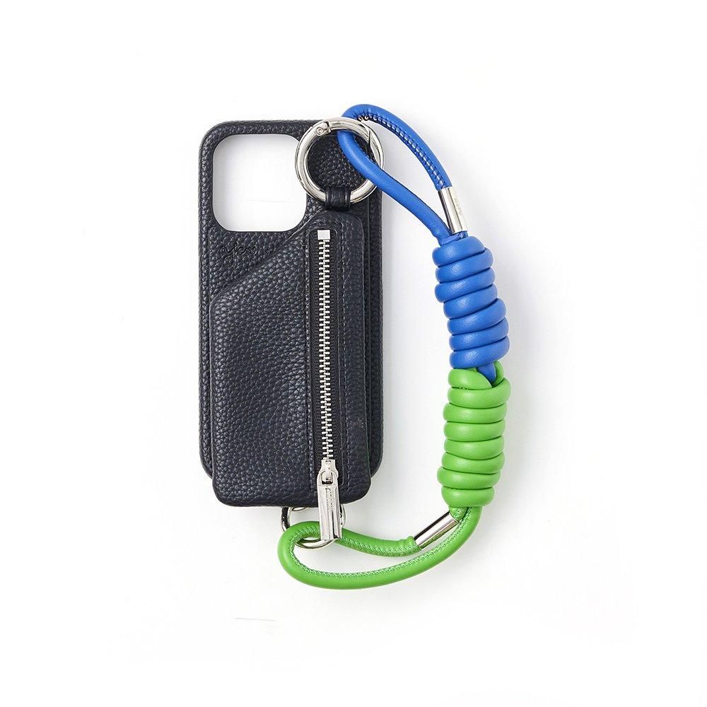 Coil strap | cobalt×green - ajew