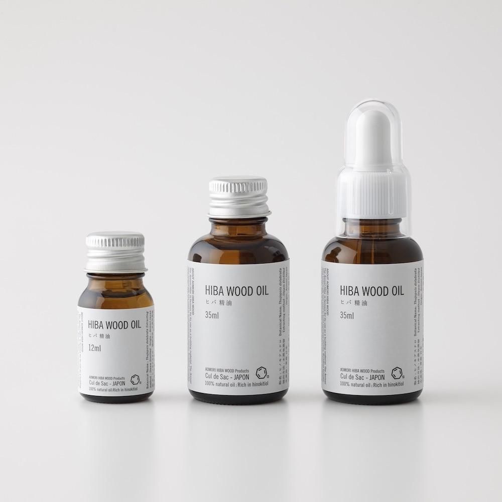 青森ヒバ精油/HIBA WOOD OIL 35ml - Cul de Sac-JAPON