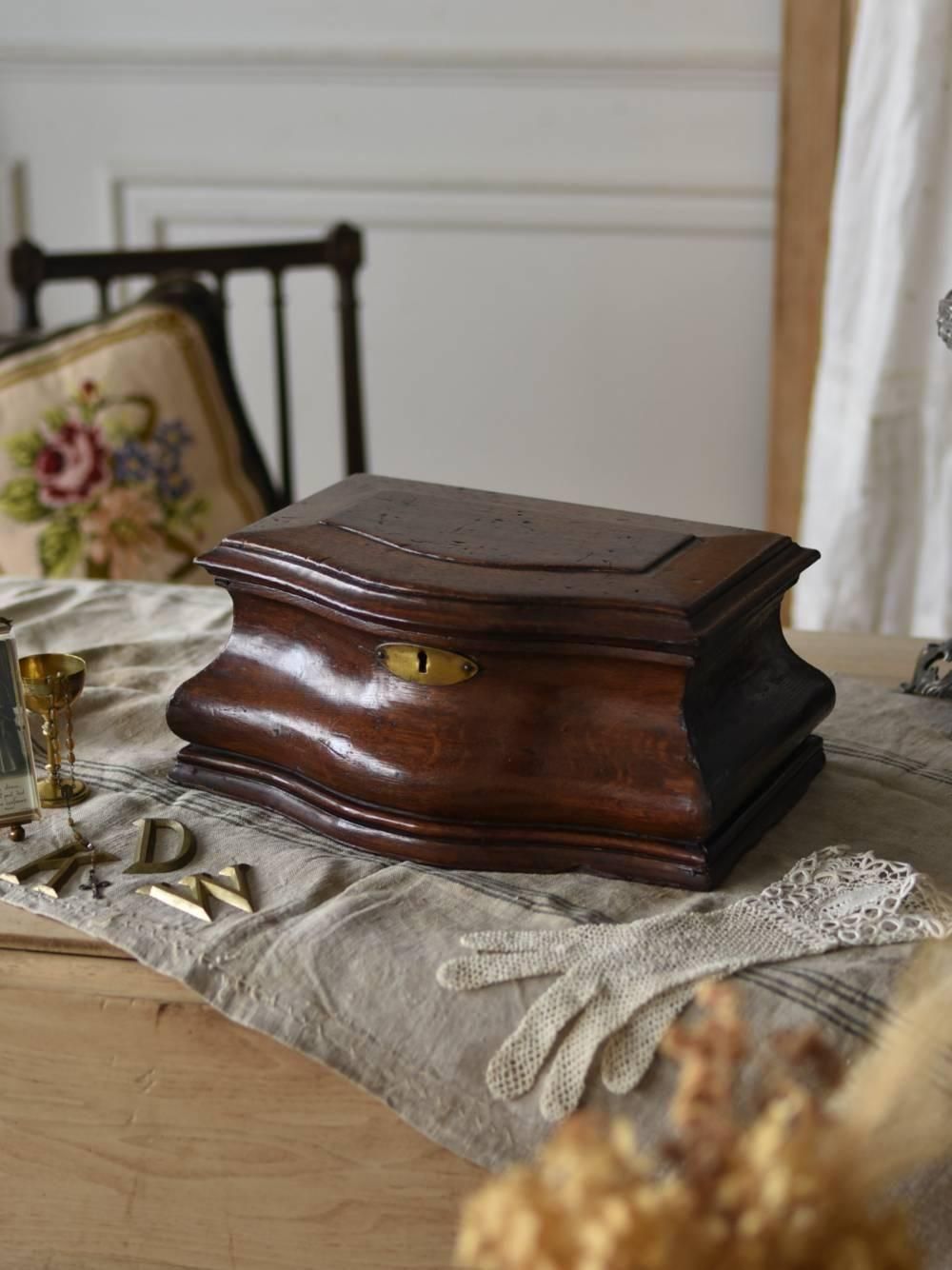 アンティークボックス.4 フランスアンティーク雑貨 木箱 収納ボックス