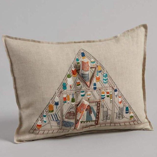 Coral&Tusk 30cm x 40cm クッションカバー / Fox Beach Shack Pocket