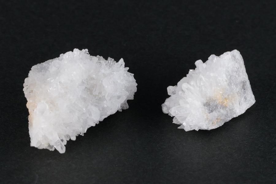 蛍鉱山産水晶 クラスター 2個セット25.5g｜国産天然石 通販キラリ石