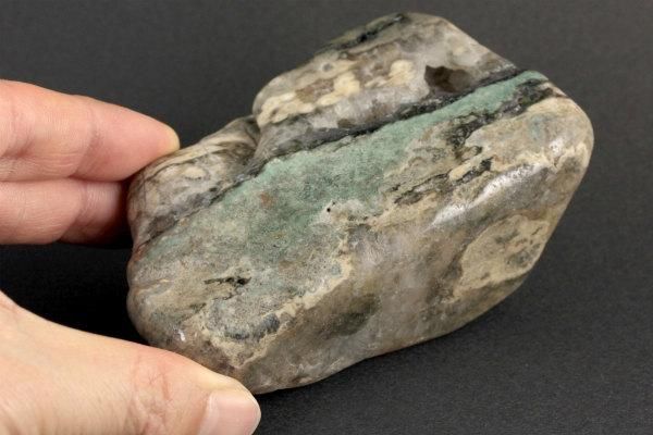 オーシャンジャスパー 原石 磨き295g｜天然石原石通販キラリ石