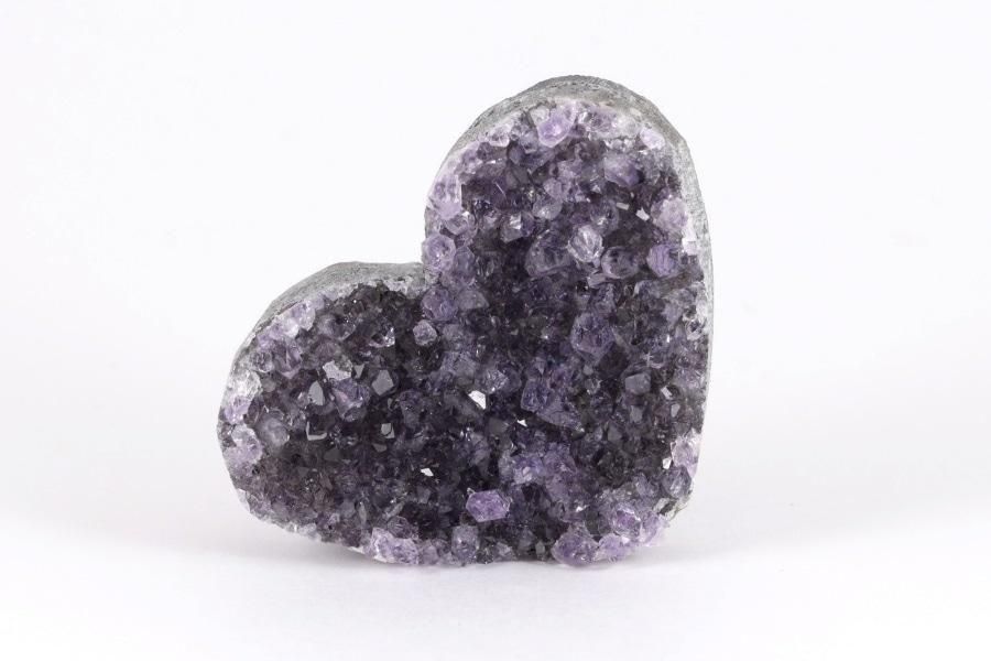 ハート形アメジスト クラスター 28.8g｜天然石 原石 通販キラリ石