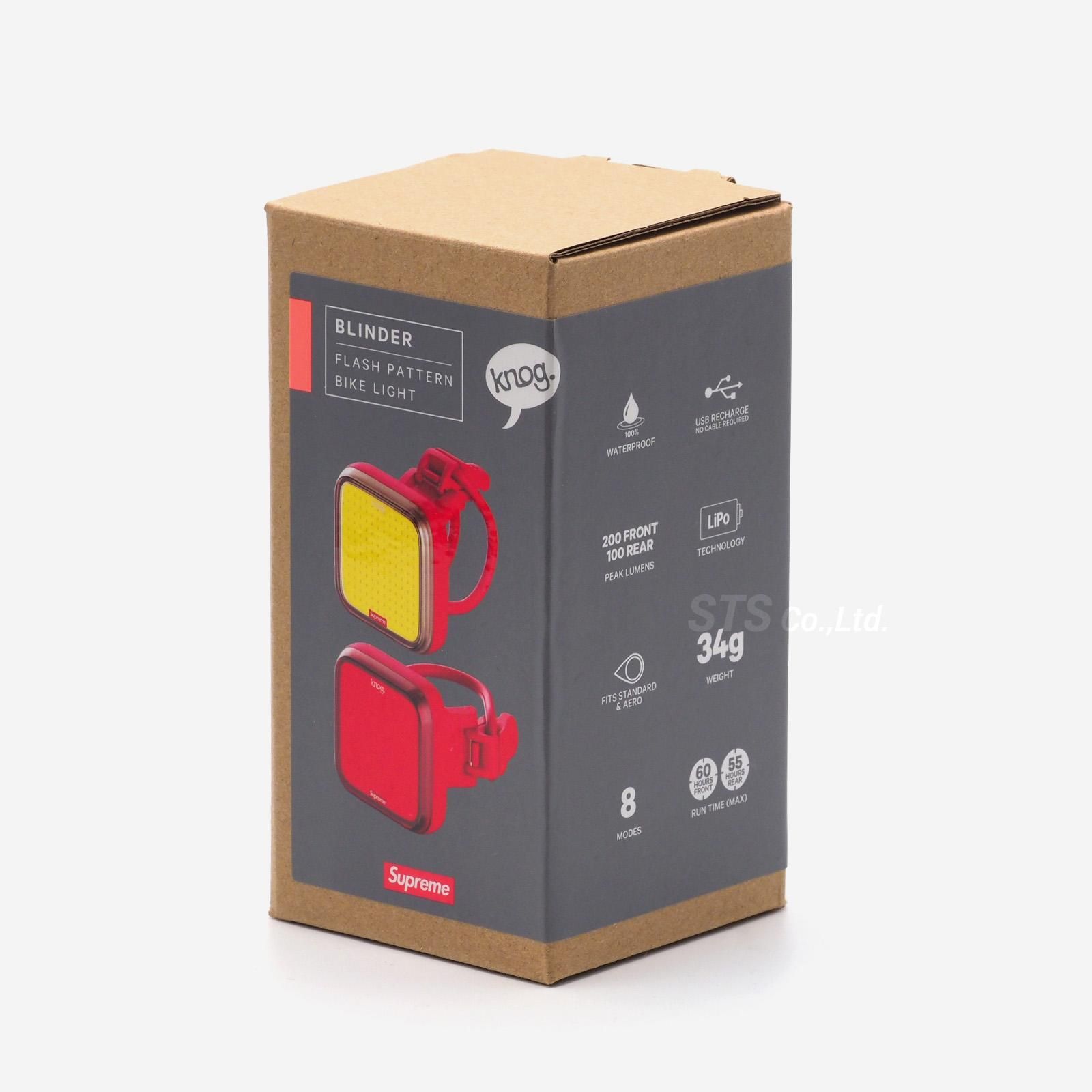 Supreme/Knog Blinder Bicycle Lights (Set of 2) | バイク