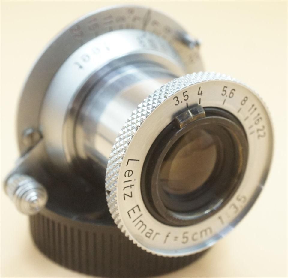 レアなダイヤマーク♪ 赤Elmar（レッドエルマー）50mmF3.5 整備済み