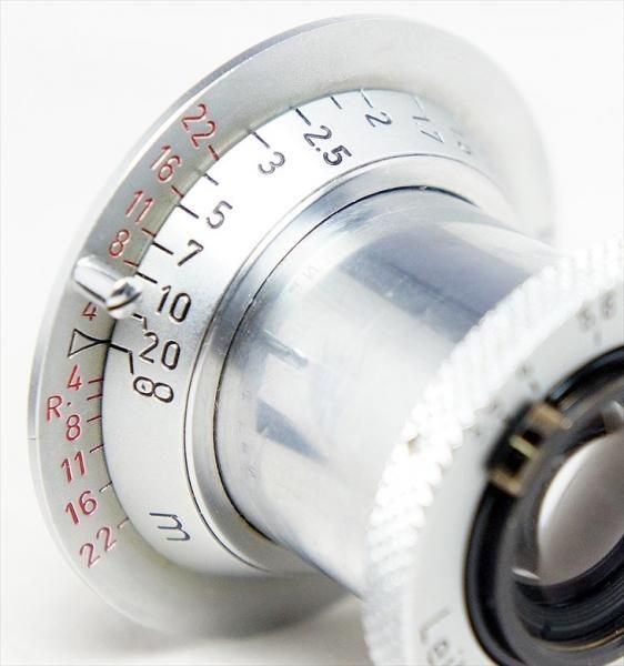 美し過ぎるレンズ！♪ 赤Elmar（赤エルマー）50mmF3.5 安心の整備済み