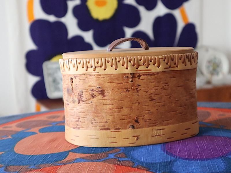 リトアニア 白樺キャニスター | 北欧雑貨 - 北欧雑貨、北欧インテリア