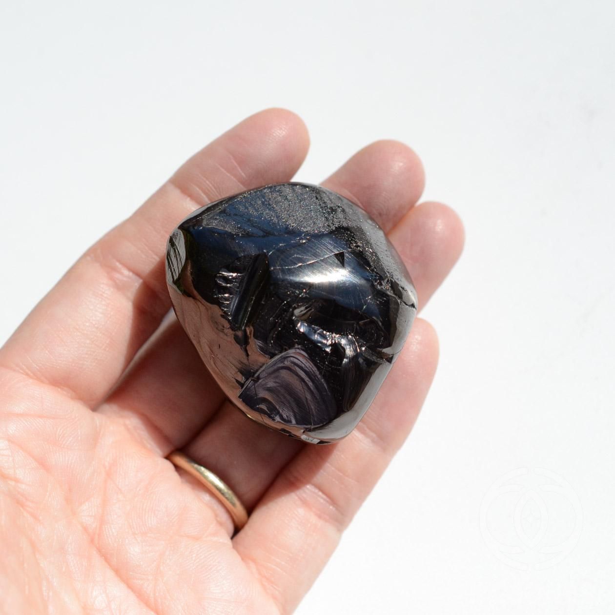 シルバーシュンガイト タンブルS