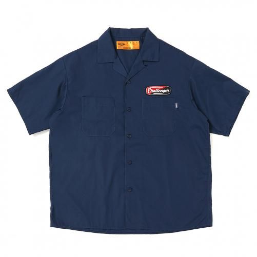 CHALLENGER/チャレンジャー S/S PATCHED WORK SHIRT/半袖ワークシャツ