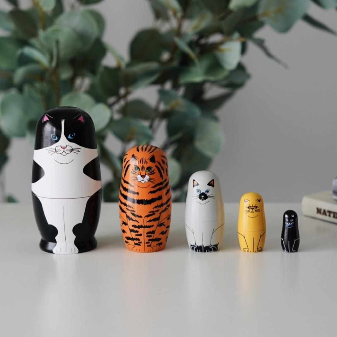 猫のマトリョーシカ | フィーライン ファイブ | Feline 5 | MIDORI