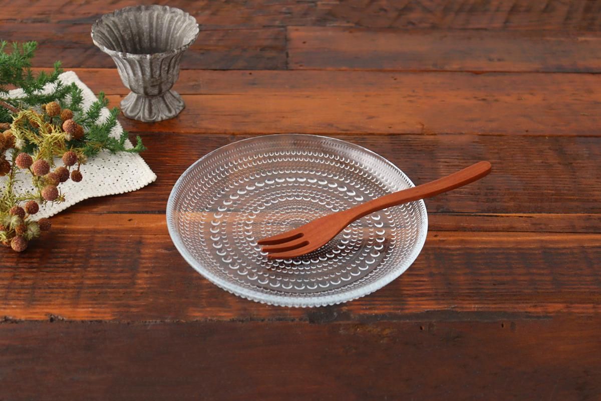 イッタラ｜カステヘルミ｜プレート｜17cm｜クリア｜ガラス｜IITTALA