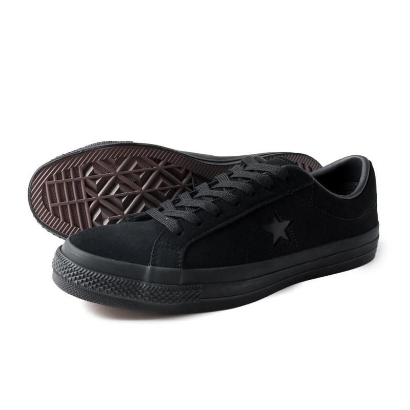 CONVERSE ONE STAR SUEDE BLACK MONOCHROME コンバース ワンスター