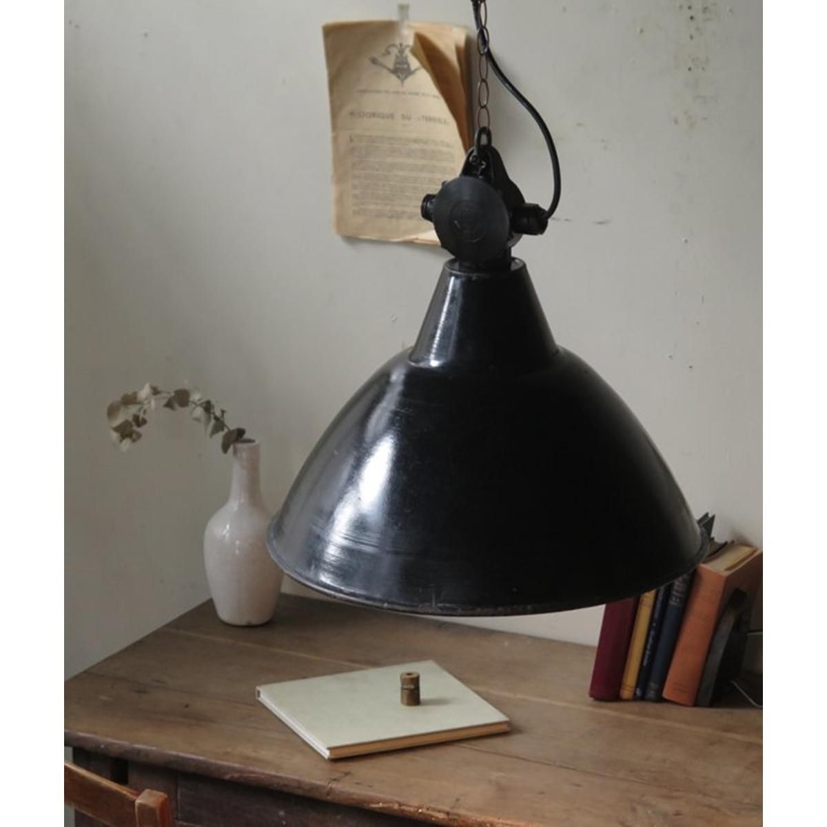 LBL177｜エナメルライト/インダストリアルビンテージ/ドイツ照明