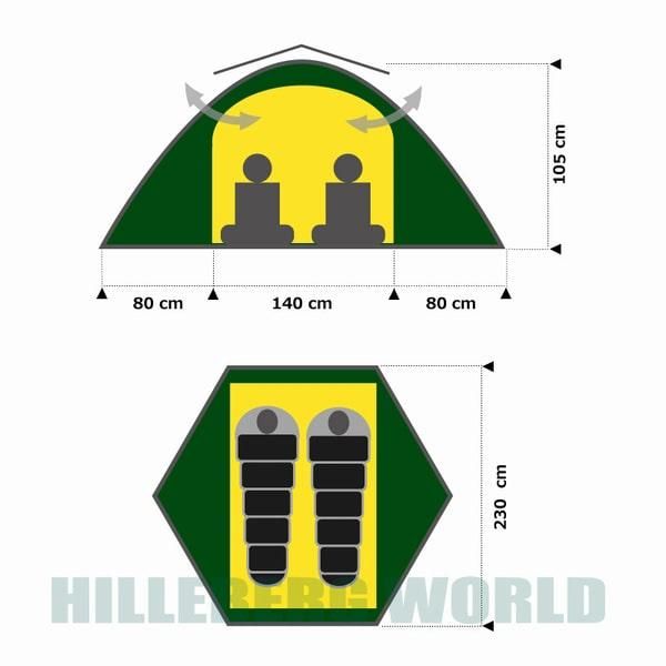 スタイカ サンド / STAIKA Sand / 4シーズン - 2人用 | - ヒルバーグ