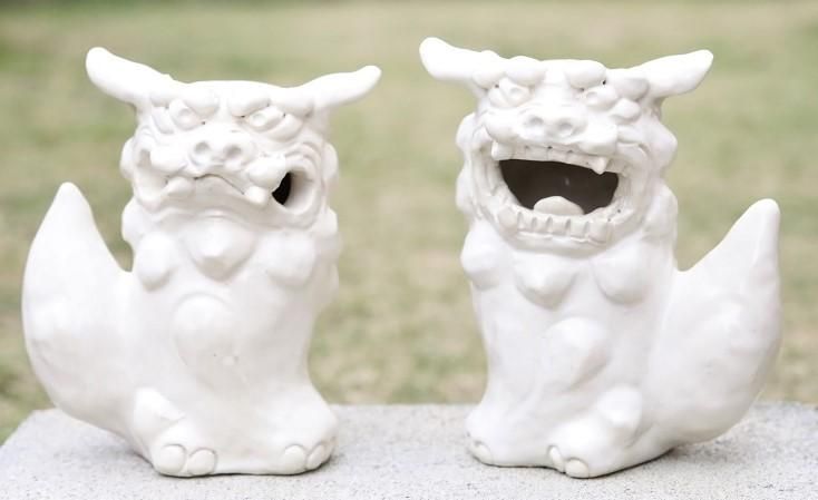 海砂のシーサー 高さ約15cm