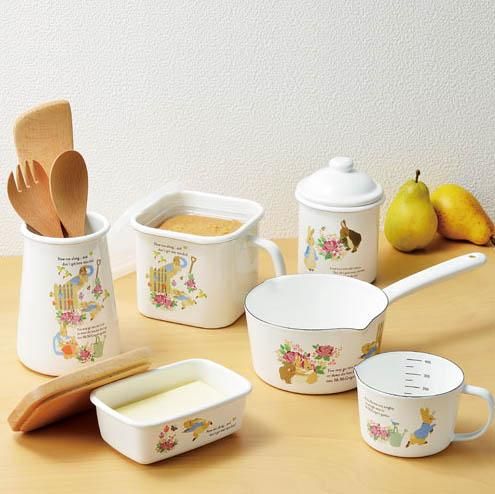 ピーターラビット】ホーローストックポット | ピーターラビットの