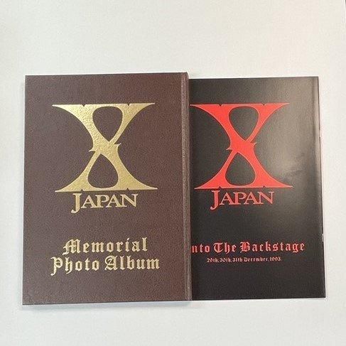 X JAPAN 限定写真集 Memorial Photo Album 2冊組 ケース付 1994年初版