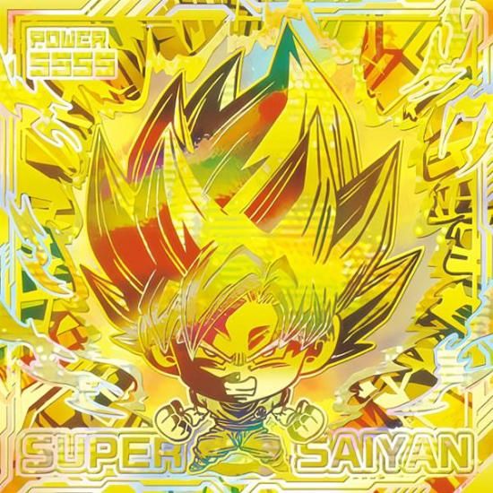 ダブル箔押し] 超10-33 孫悟空 超サイヤ人 (WGS ダブルゴールド