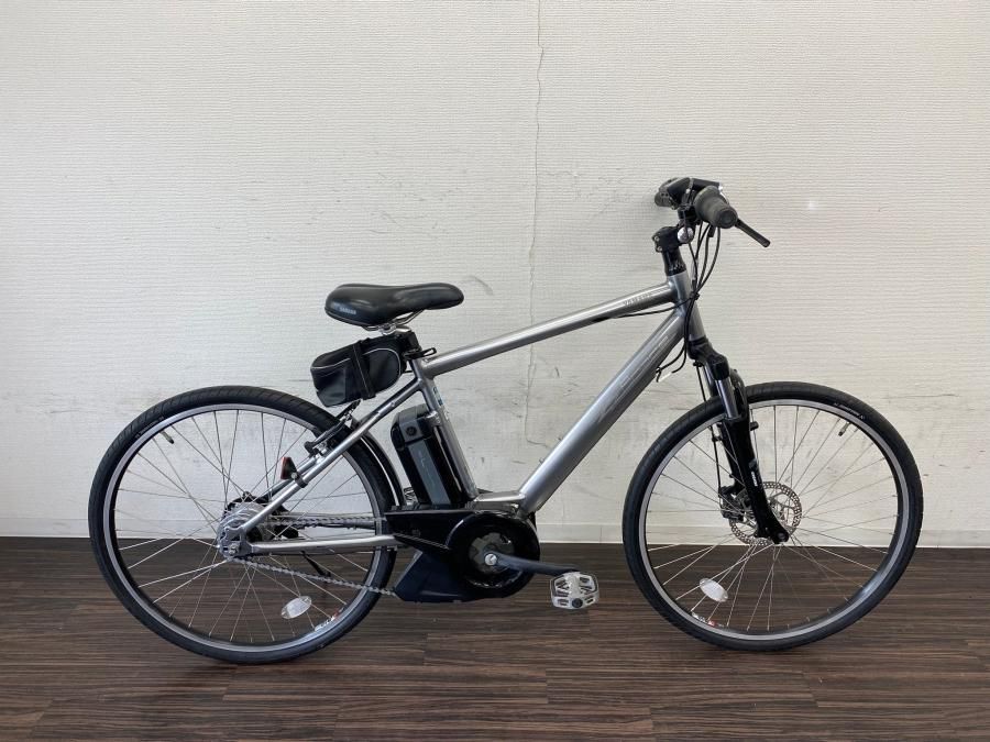 電動自転車 ヤマハ PAS BRACE 26インチ シルバー 8ah 8段変速 №4320