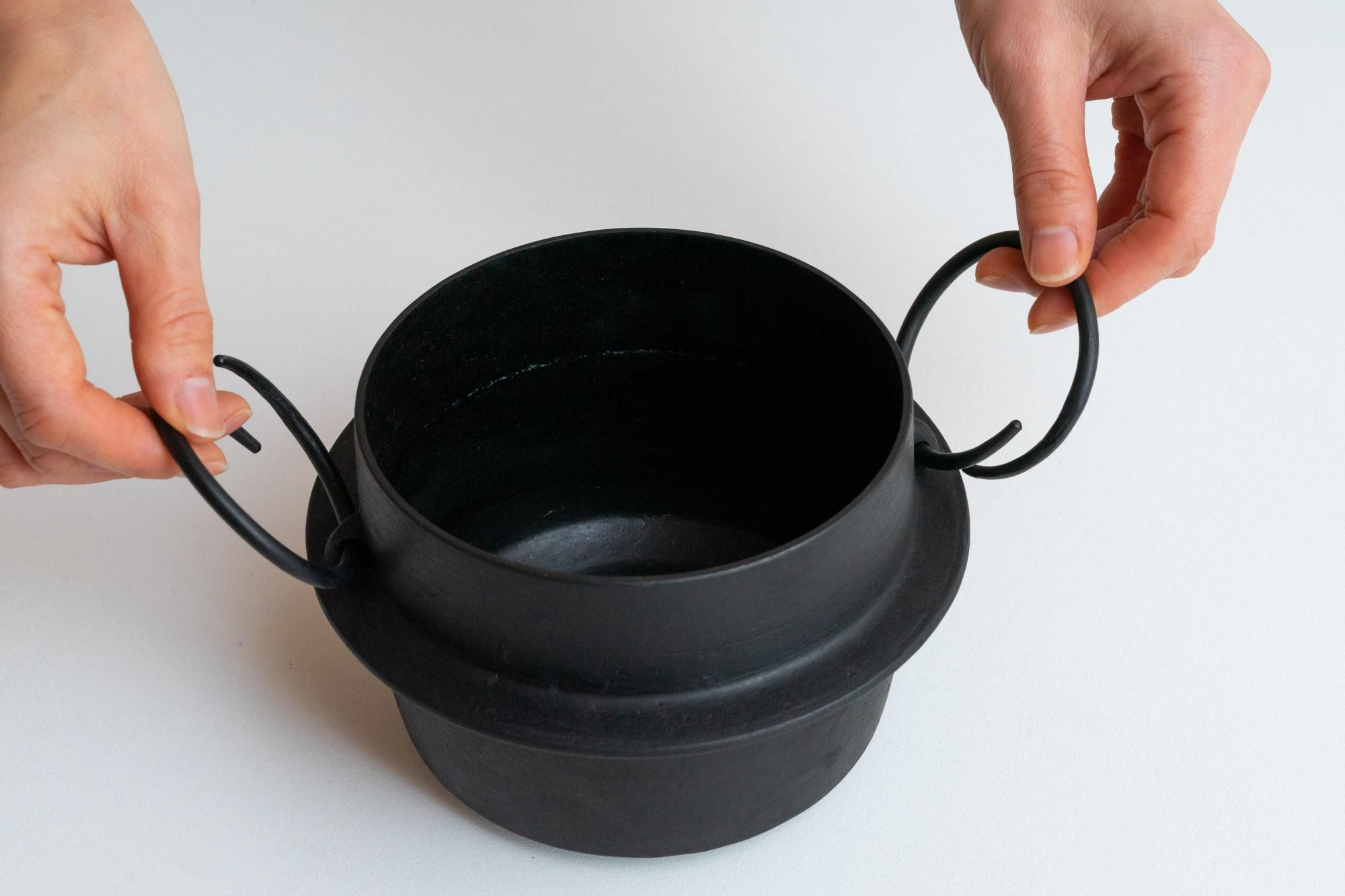 羽釜｜釜定｜盛岡南部鉄器｜紡ぎ舎（つむぎや）