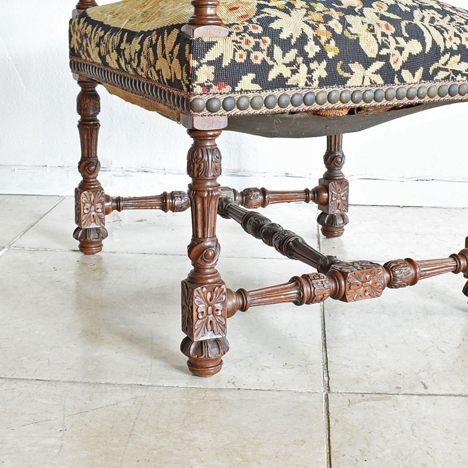 ルイ14世様式 アームチェア 1890年代 フランス / WESTWOOD ANTIQUES