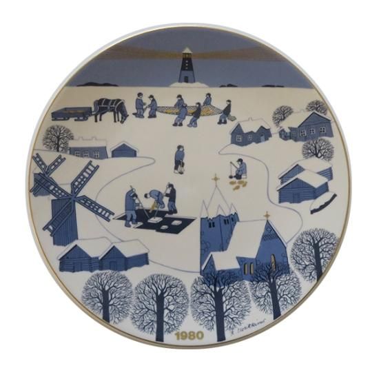 ARABIA クリスマスプレート | 1980年 - 北欧雑貨 フプフプカンパニー