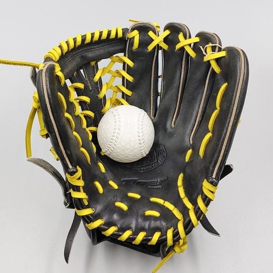 全紐交換済みグローブ】 ミツワタイガー 軟式グローブ / 外野手用