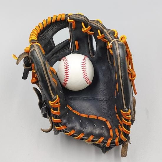 全紐交換済み (高校野球対応)】 ミツワタイガー 硬式グローブ / 内野手